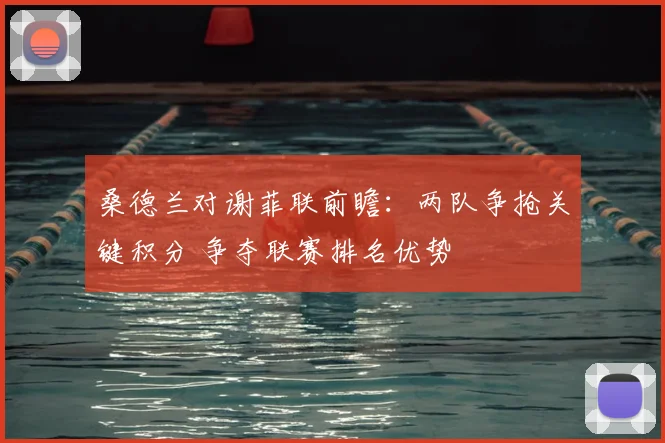 桑德兰对谢菲联前瞻：两队争抢关键积分 争夺联赛排名优势